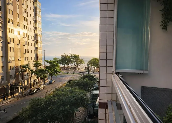 Varanda Mar - Estúdio com Varanda - 100m da Praia - Canal 4